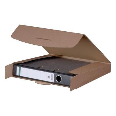 VEPATIM 20x Ordnerversandkarton 320x288mm für 50 bis 80mm Breite braun