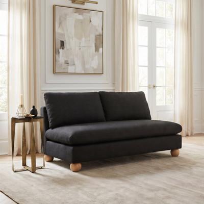 Zuo Minze Loveseat Black