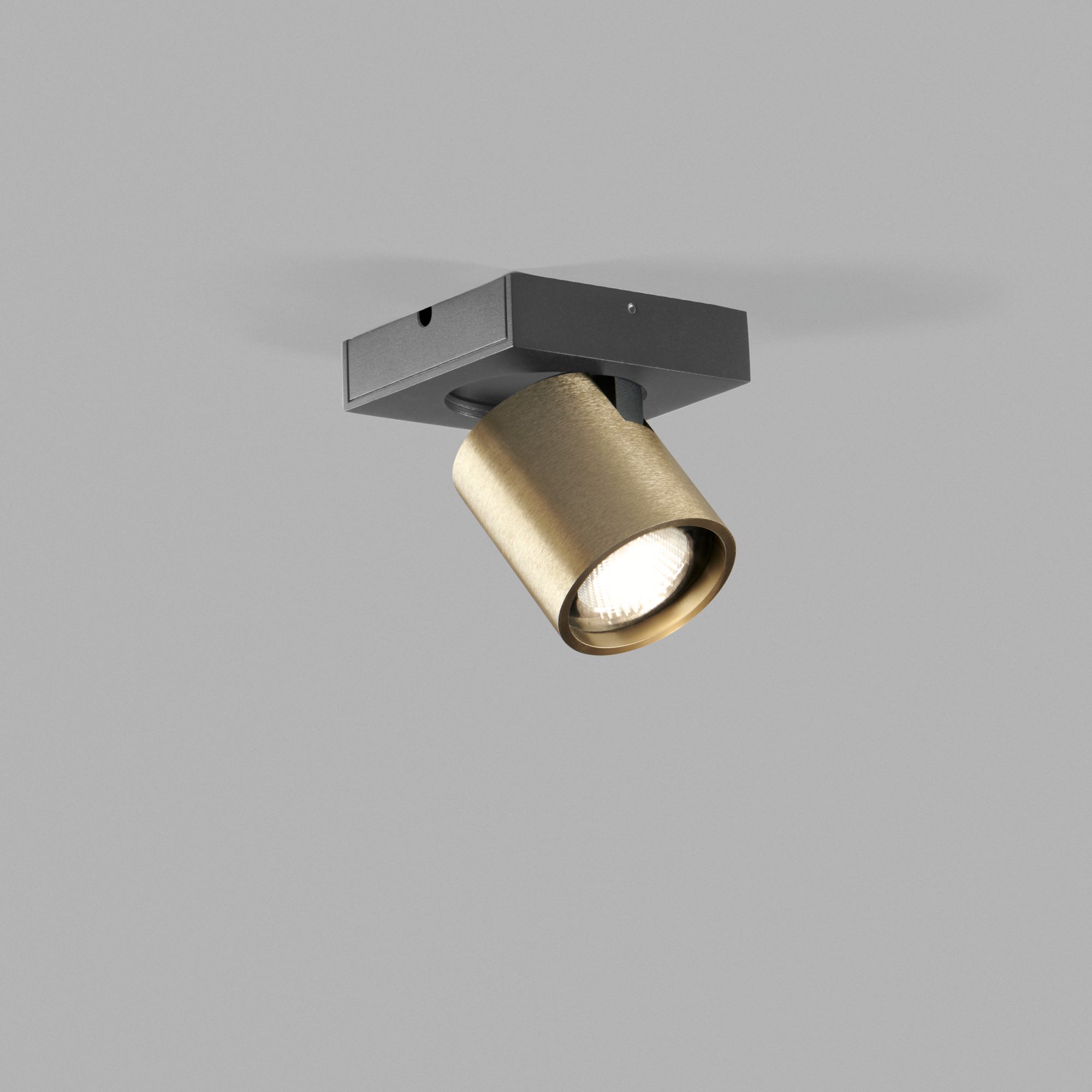 Light-Point LED-Deckenstrahler FOCUS 1 Messing 2700K 270023 5711389700232