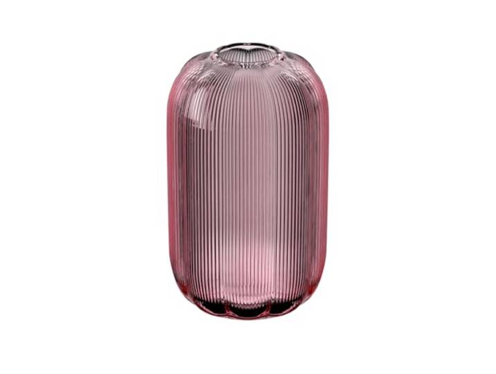 Villeroy & Boch – Fleur Gifts Vase, Höhe: ca. 28 cm, Lila, Florale Glasvase für große Sträuße, Hochwertiges Glas