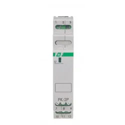 Elektromagnetische Relais Schaltkontakte F&F PK-2P/230V
