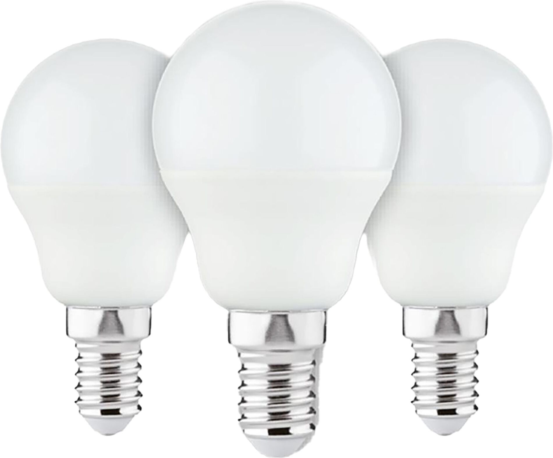 Suprema 3 LAMPADINE  LED SFERA E14 6,5W=60W 806 lumen 3000K LUCE CALDA Ø45x82 mm
