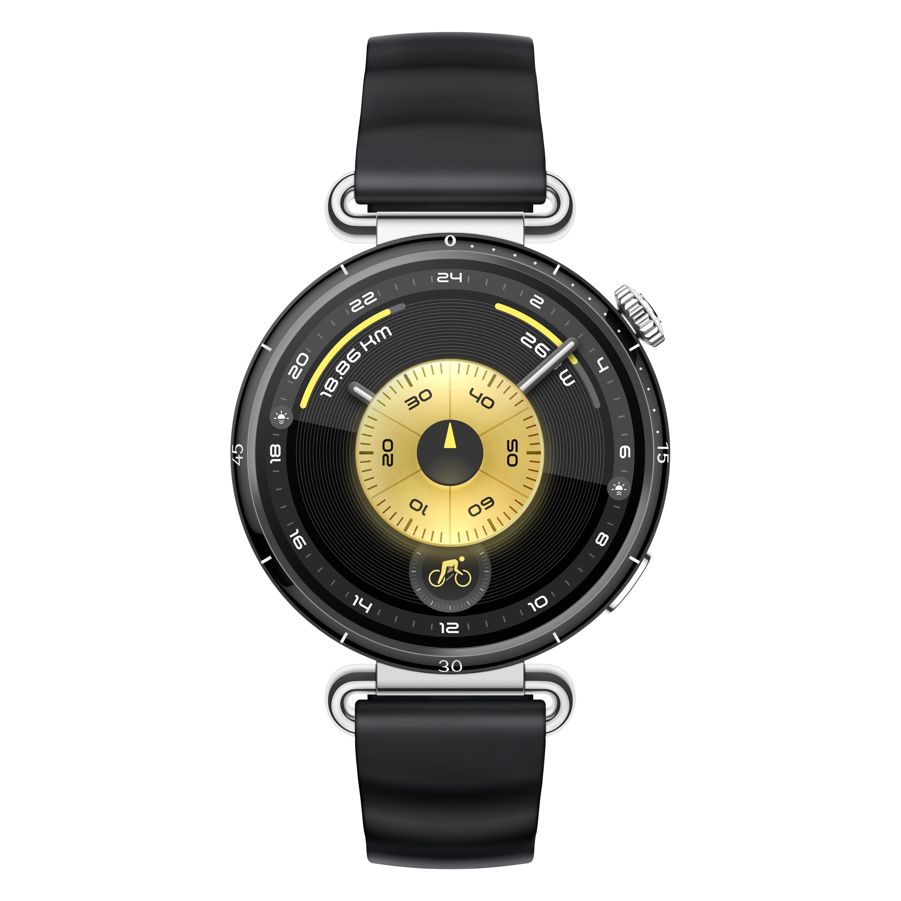 Huawei Watch GT6 (41 mm, Edelstahl, Schwarz, ohne SIM) (Konsu-B19F)