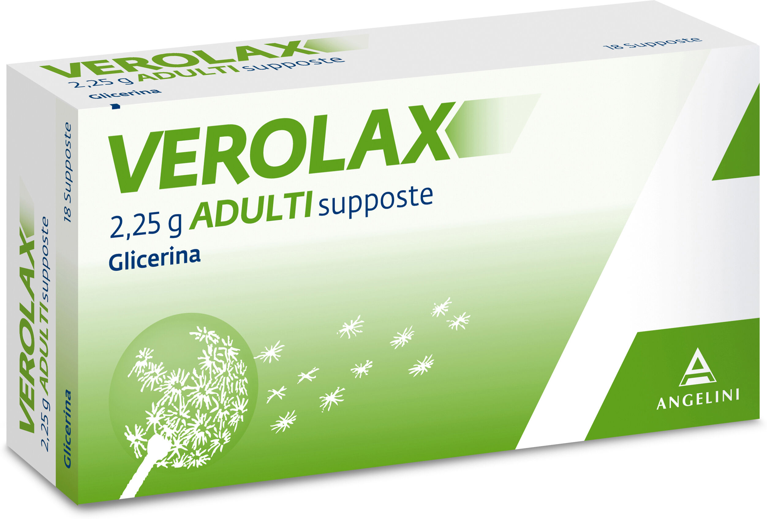 Angelini Pharma Verolax 18 Supposte Di Glicerolo Per Adulti Per Stitichezza