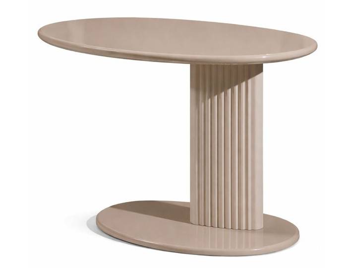 JVmoebel Beistelltisch Beiger Beistelltisch Holztisch Sofatisch Wohnzimmermöbel Designermöbel, Made in Europa