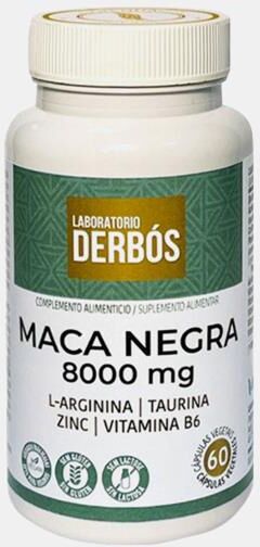 DERBÓS MACA NEGRA 8000mg 60 CAPSULAS