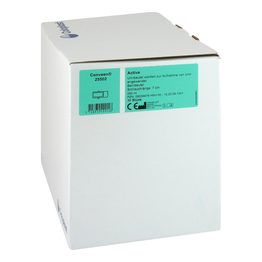 Coloplast GmbH Conveen Active Urinbeinbeutel 250 ml 09539479