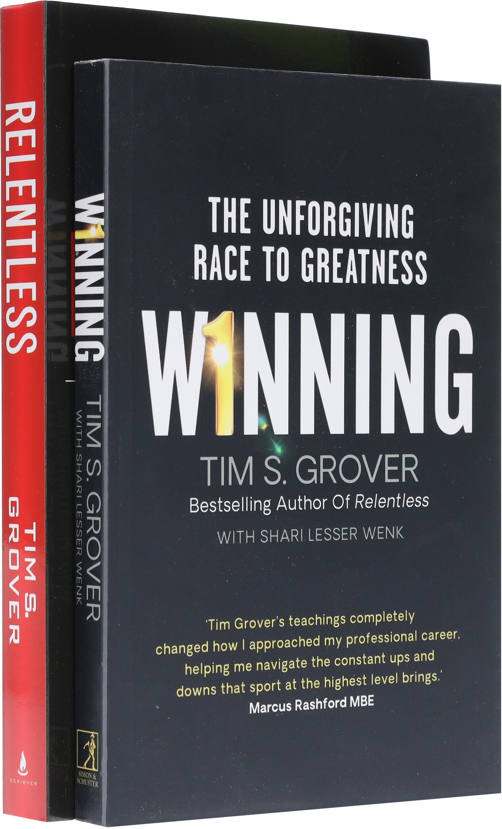 Winning Series By Tim Grover (Relentless & Winning) 2 Books Collection Set - Non Fiction - Paperback Simon & Schuster