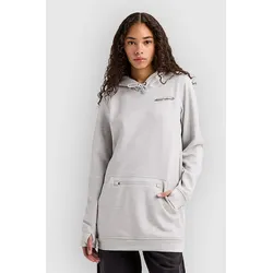 Burton Oak Long Pullover Hoodie gray cloud htr Gr. M