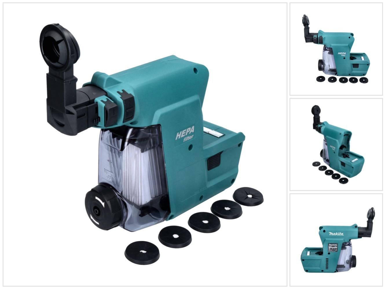 Makita DX07 HEPA-filter voor accuboormachine BHR / DHR 243 (199570-5)