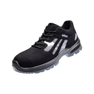 Sicherheitsschuh ATLAS SCHUHE "Flash 2005 XP" Gr. 48, schwarz (schwarz, silber), 48, Obermaterial: 100% Textilmaterial TEXMAT., Schuhe
