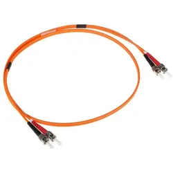 RS PRO LWL-Kabel ST/ST Duplex 62,5/125μm 1m (1 m), Netzwerkkabel
