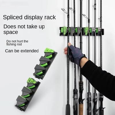 Fishing Gear Bracket Rod Holder Wall Mount Stand Base Tools Fishing Gear Bracket Rod Holder Wall Mount Stand Base Tools
