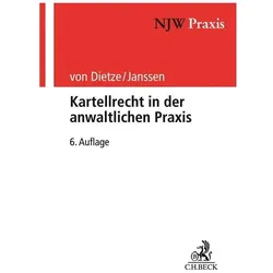 Dietze:Kartellrecht in der anwaltlichen, Fachbücher von Helmut Janssen, Philipp von Dietze