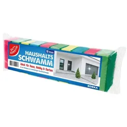 Gut & Günstig Haushaltsschwamm Color 10er-Pack