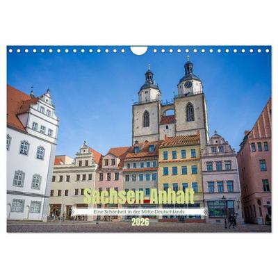 Sachsen-Anhalt - Eine Schönheit in der Mitte Deutschlands (Wandkalender 2026 DIN A4 quer), CALVENDO Monatskalender