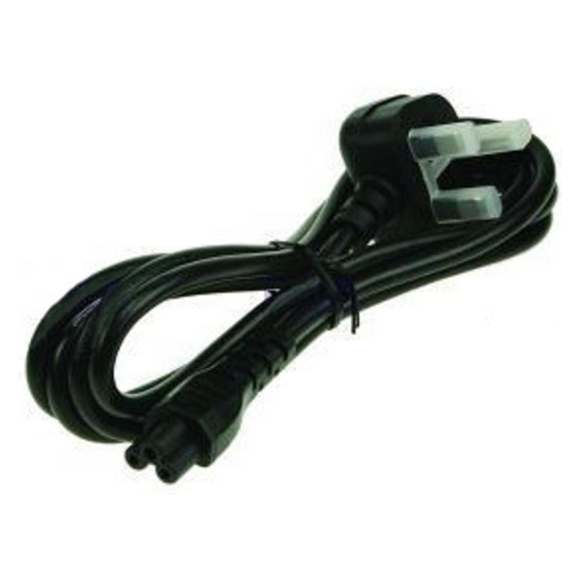 2-Power C5 (Cloverleaf) Power Lead with UK Plug (2 m) (PWR0004A)