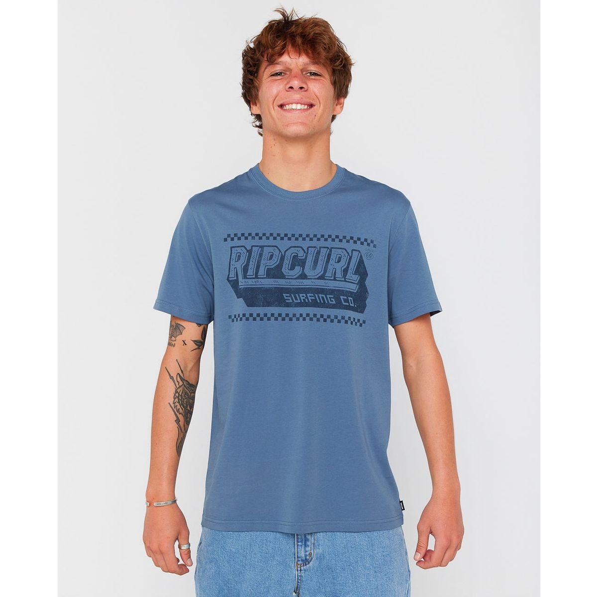 RipCurl Sportline Invader Tee bluefin (2361) S 0UBMTE_2361_S