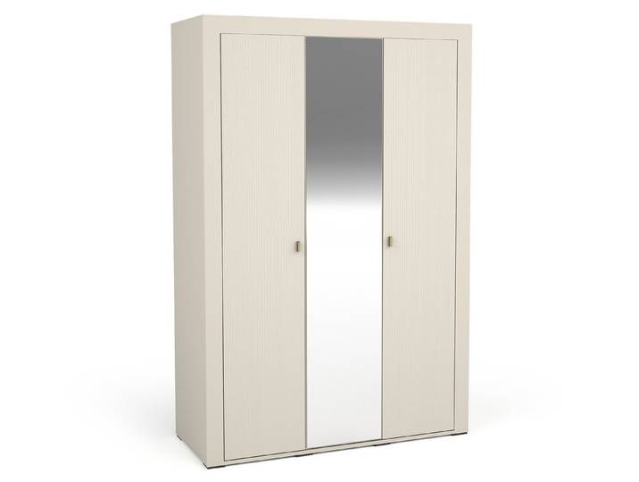 Beautysofa Drehtürenschrank MONTA 3-türig – Modernes Design (Funktionalität und hohe Qualität) Breite: 137 cm