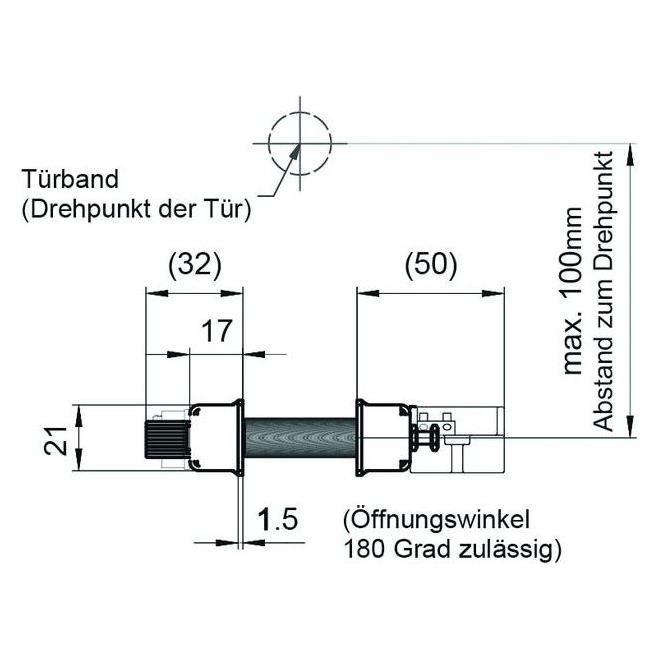 MSL Kabelübergänge verdeckt KÜ 10314-40-20N-00 (14471702)