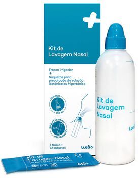 Wells Kit de Lavagem Nasal 1 un