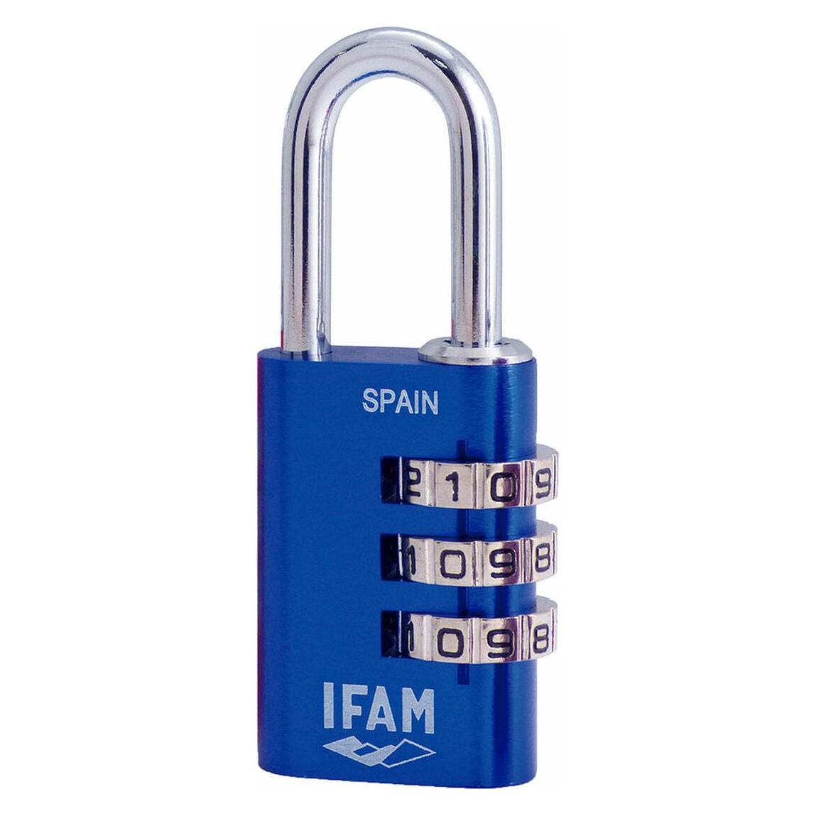 Banbu Ifam Kombinationsschloss Ifam Combi30 Aluminium Blau (45270809)