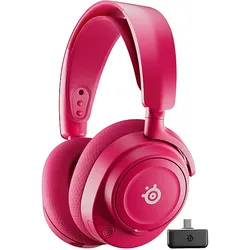 STEELSERIES Artics Nova 7P Gen 2 für Playstation, Magenta, Over-ear Gaming Headset Bluetooth Magenta