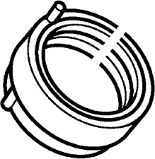 Hansa Zentrierring verchromt fürMurano 59912526