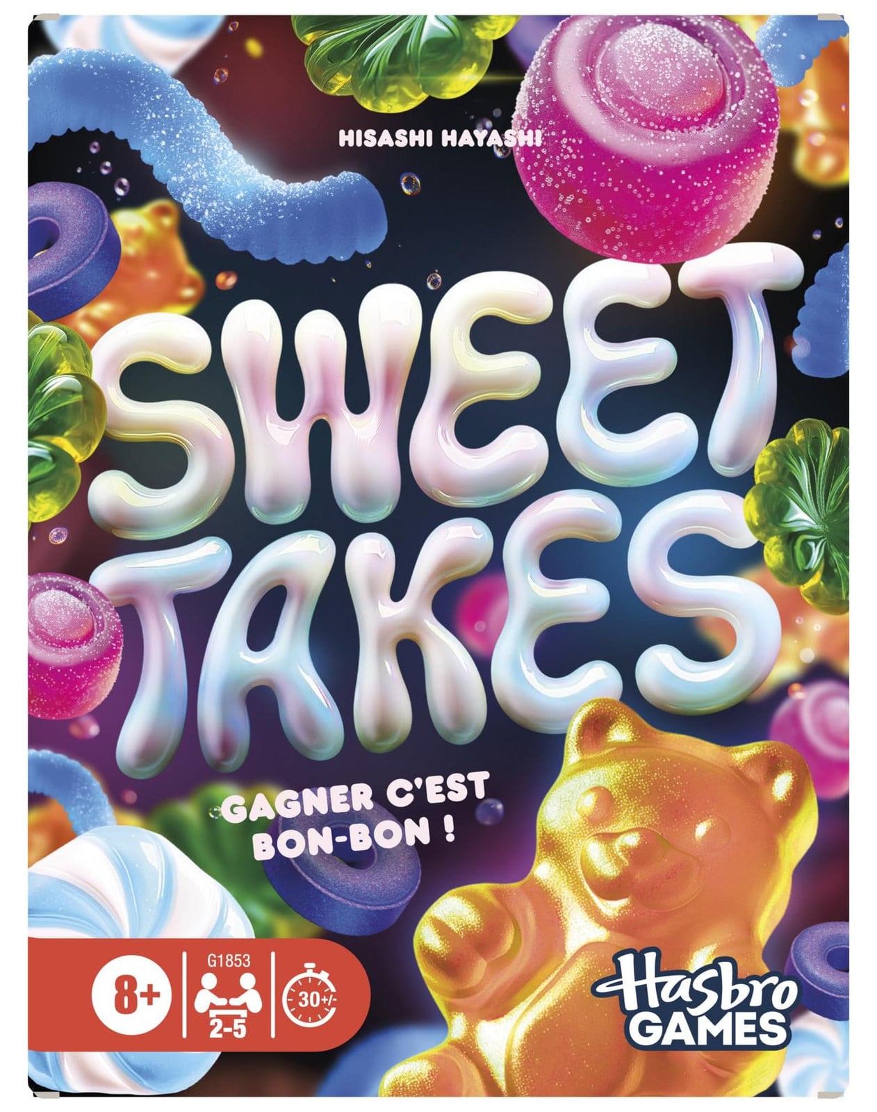 Hasbro Gaming Sweet Takes bordspel voor kinderen vanaf 8 jaar