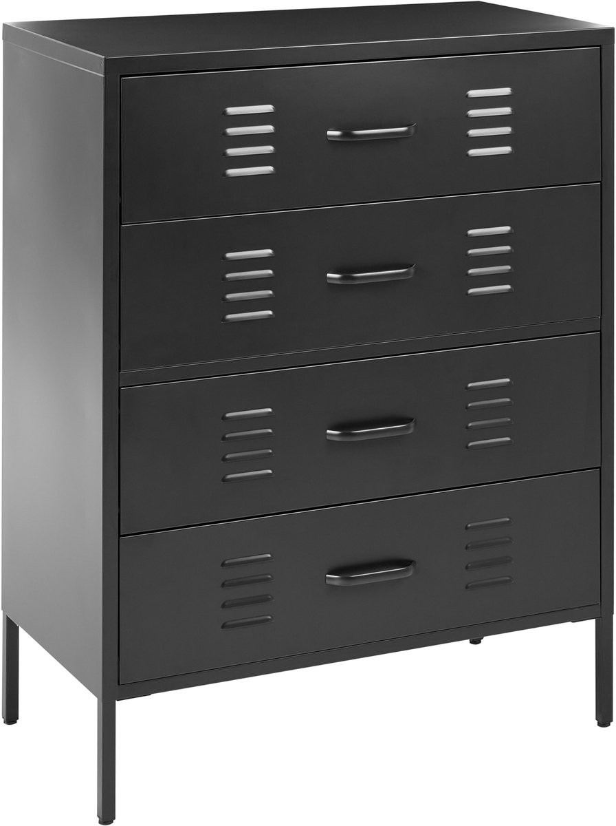 ENAGO Commode Zwart Staal