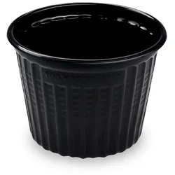 Snack-Becher (PP) Reware Snack wiederverwendbar schwarz Ø115mm 520ml