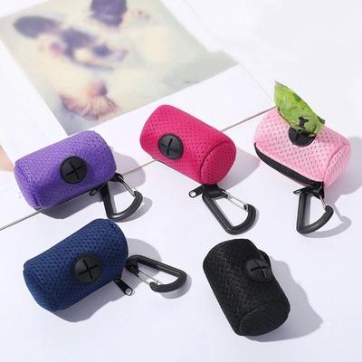 Uplifted Finds Dog Poop Pickup Bag Holder Pet Waste Bag Dispenser rose Red