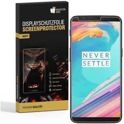 2x Displayfolie für OnePlus 5T ANTI-REFLEX Displayschutzfolie Schutzfolie MATT