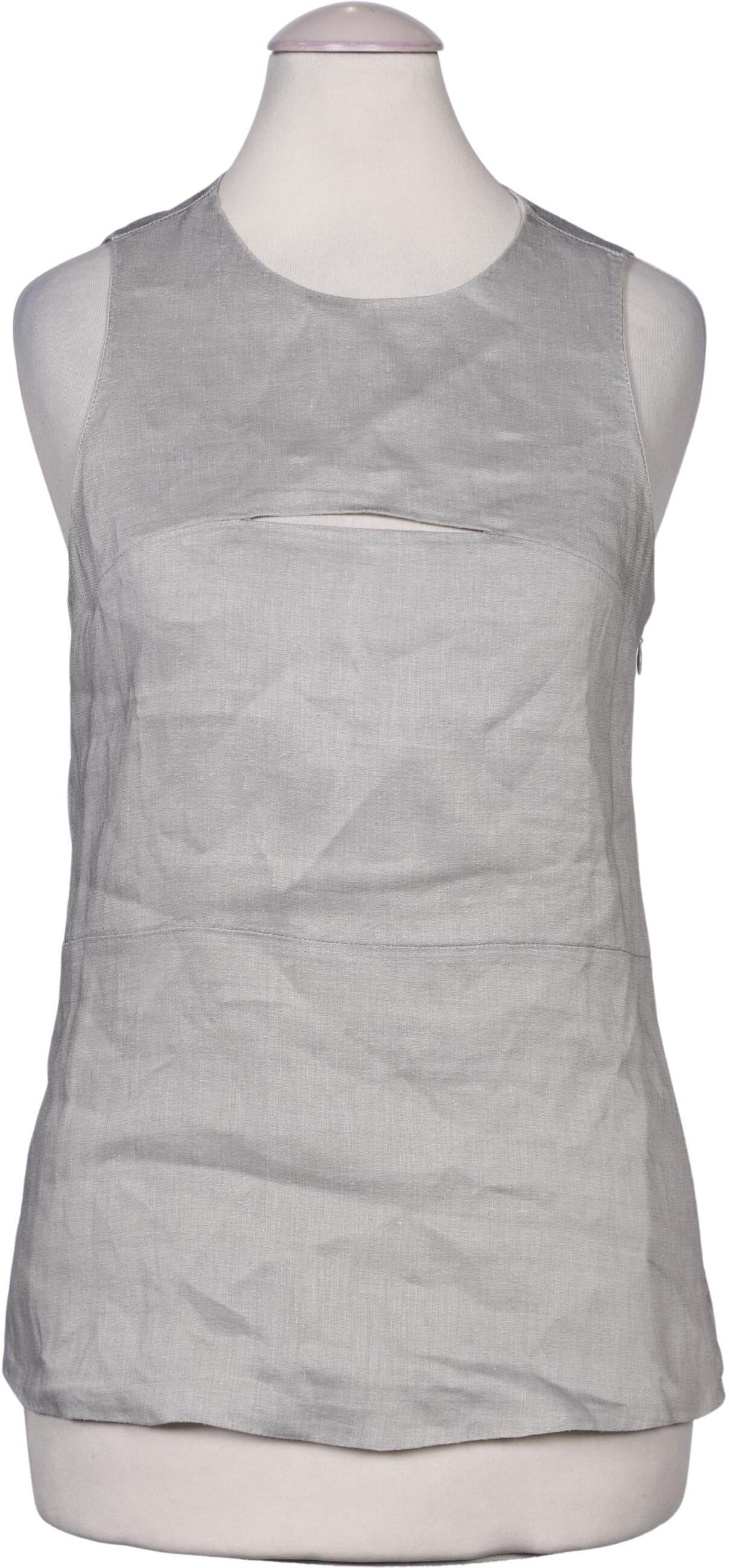 Giorgio Armani Emporio Armani Damen Bluse, Grau, Gr. 3Xs, kein / Etikett - Second Hand