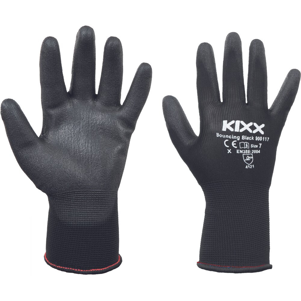 Kixx Bouncing handschoen zwart maat 8
