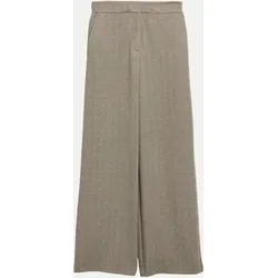 Wide-Leg Hose Beige 36/RG