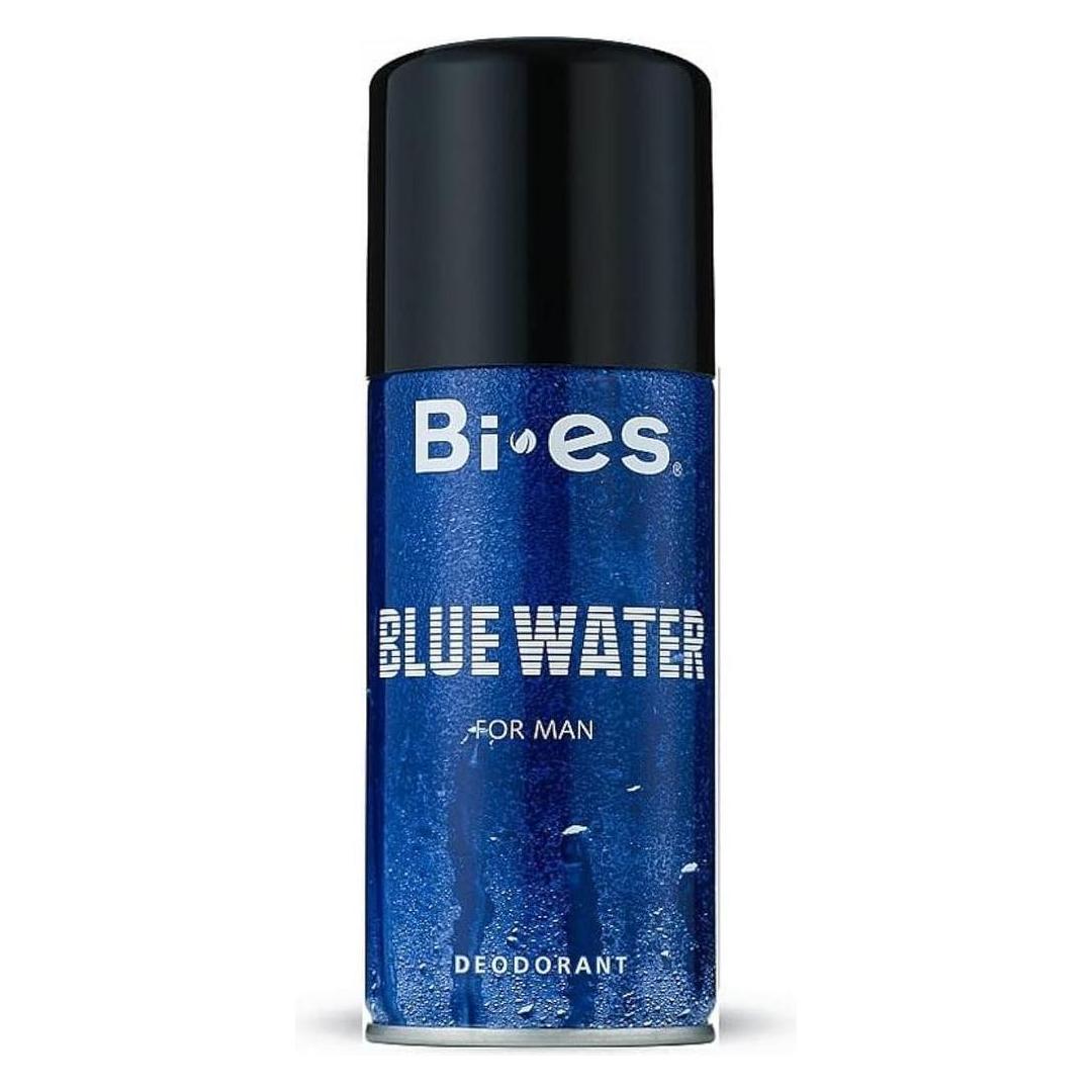 Bi-Es Blue Water Men's Deodorant Spray 150ml - Erfrischender und nachhaltiger Duft (Spray, 150 ml) (50003791)