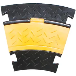 Walther Werke, Kabelschutz + Kabelführung, WAL 39870021 Kabelbrücke Bogen 30° 2K je 27x30mm (Kabelbrücke)