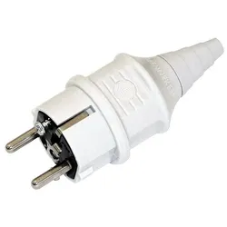 Mennekes Typ Schuko Stecker 230V Schraubkontakt Stromstecker Schukostecker IP44 Netzstecker 10749