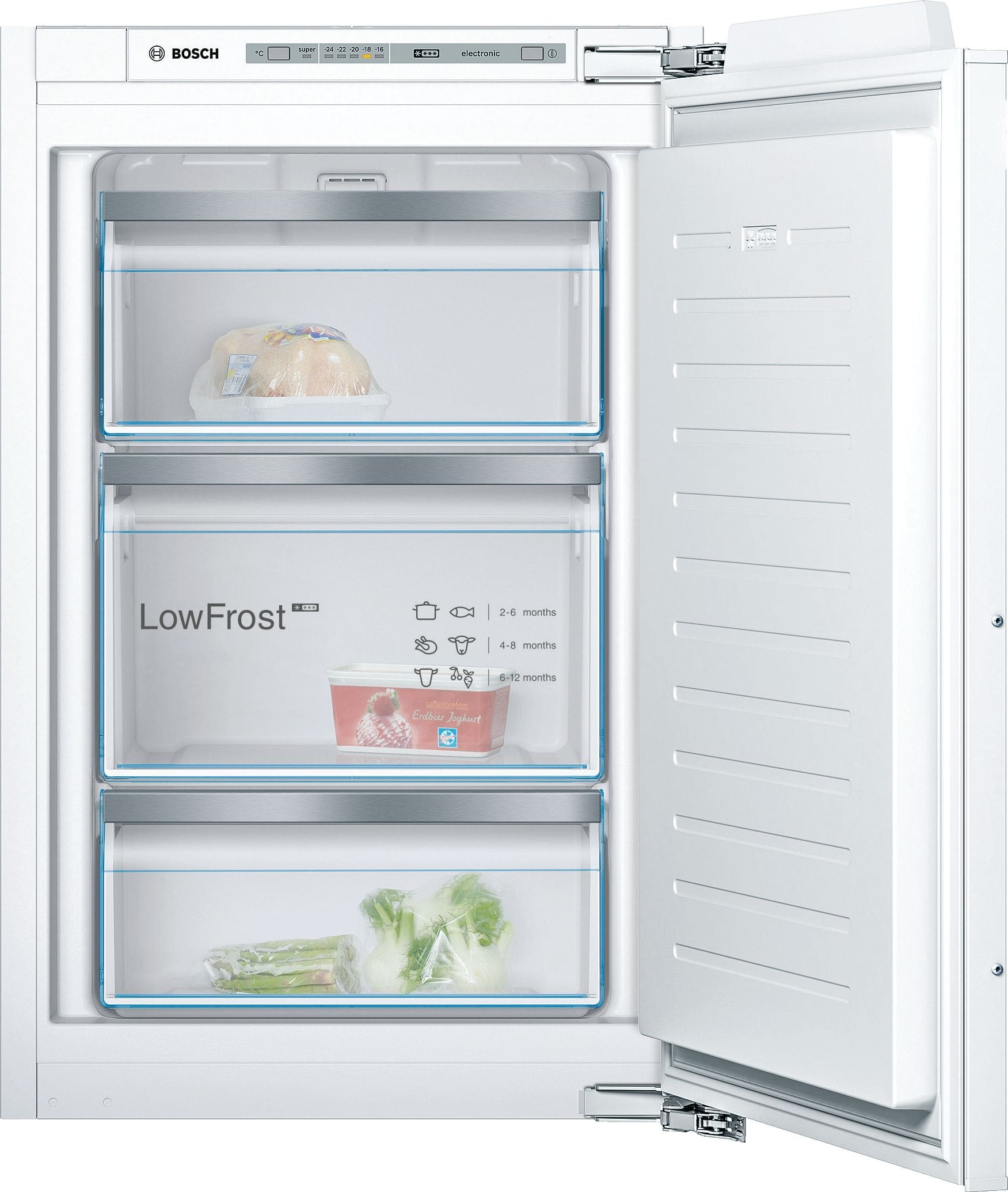 Bosch Serie 6 GIV21ADD0 95 l Einbau Gefrierschrank 140 kWh Jahr