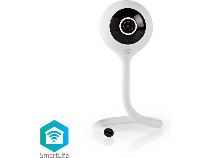 Nedis SmartLife Beveiligingscamera Binnen - Full HD 1080p - Camerabewaking - Nachtzicht - Wit