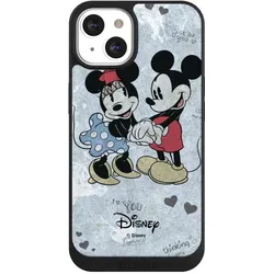Nivocase Handyhülle für Apple iPhone 13 Hülle NIVOpure Case Schwarz Disney Vintage (Apple iPhone 13), Smartphone Hülle, Schwarz