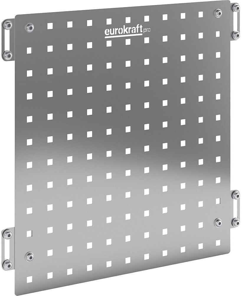 kaiserkraft Lochblech CustomLine, für Montagehilfswagen, Edelstahl