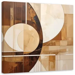 LEINWANDBILD 3D und geometrisch 30x30cm