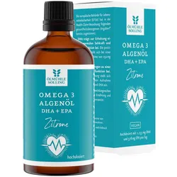 Vitalöl - Omega 3 Algenöl DHA + EPA Zitrone 100ml