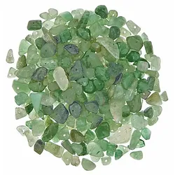 Halbedelsteinperlen "Aventurin", grün, 5–10 mm, 50 g