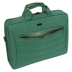 WE SACOCHE DESIGN V2 15,6", NYLON, Vert (15.60"), Notebooktasche, Grün