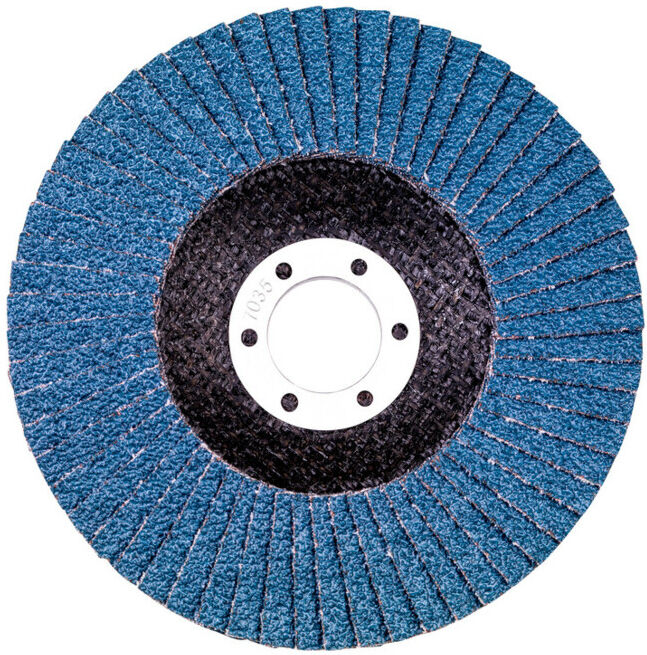 Plateau abrasif à lamelles 178 mm P 40, corindon de zirconium « Novoflex » metabo (623112000)