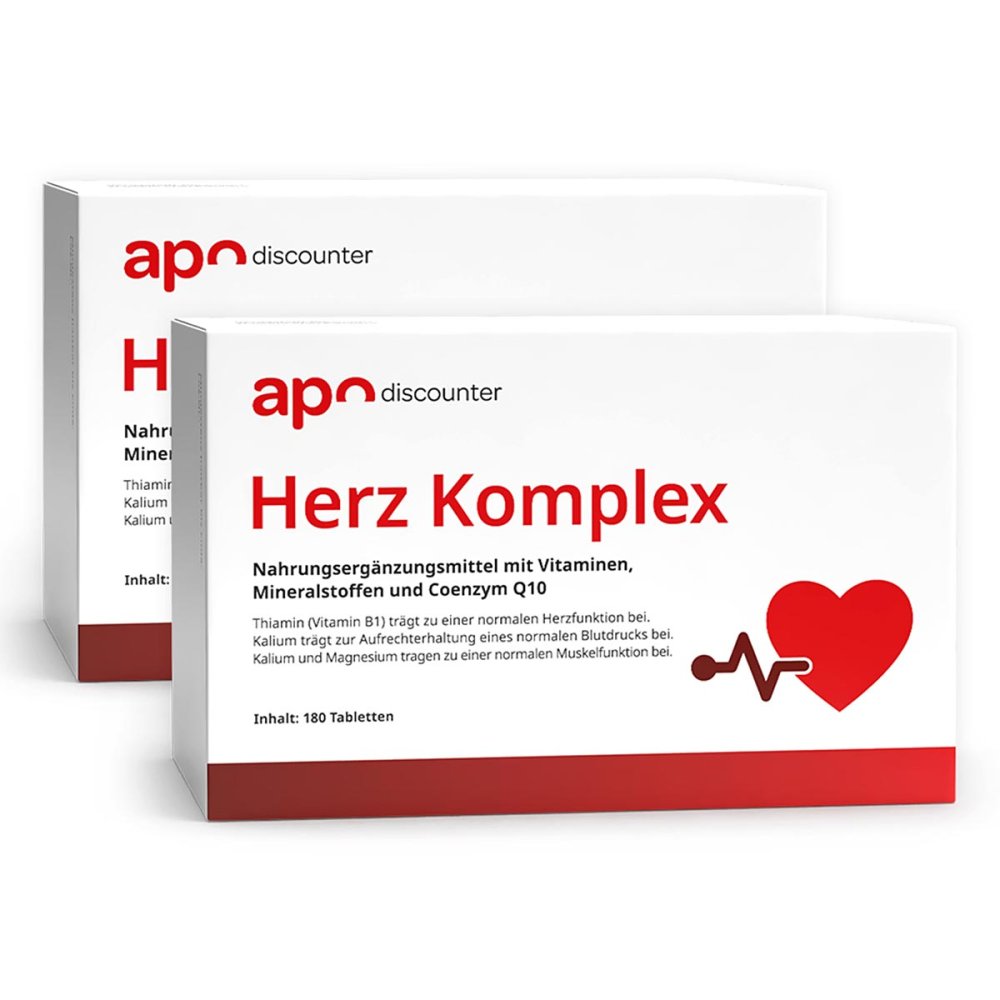 apo.com Group GmbH Herz Komplex Tabletten von apodiscounter 08107203