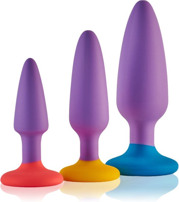 Dream Toys Love Signal Smooth Adventure Set set de plugs anaux